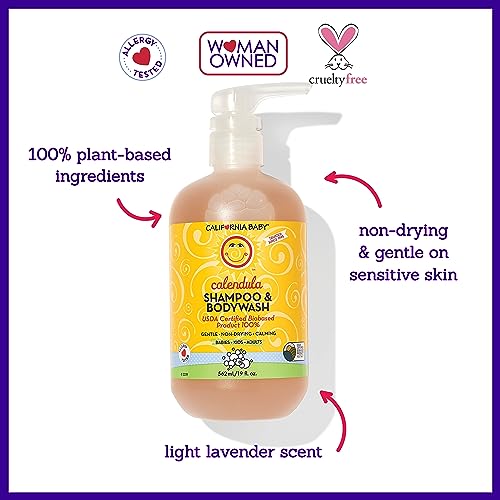 Calendula Baby Shampoo + Baby Wash (19 Fl Oz)