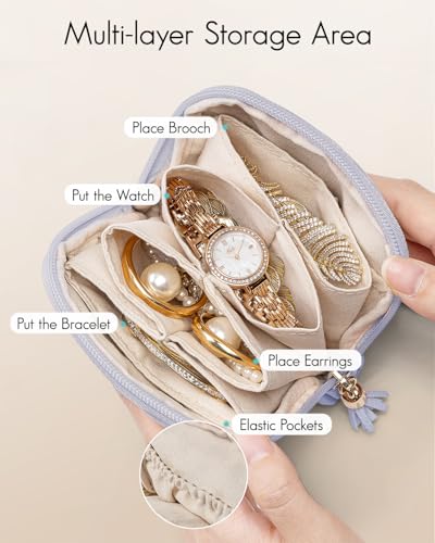 Small Travel Jewelry Organizer