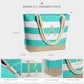 Monogram Initial Personalized Beach Bag