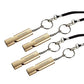 Emergency Whistles Lifeguard Safety Whistle with Lanyard and Keychain for Outdoor Camping Hiking Boating Hunting Fishing Kayak Kids Rescue Signaling Loud Survival Whistle