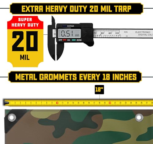 Extreme Heavy Duty 20 Mil Tarp Cover