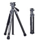 64" Video Camera Tripod with Fluid Head for Smooth Panning