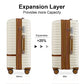 Luggage Set 3 Piece Suitcase Sets with Spinner Wheel (6 Count)