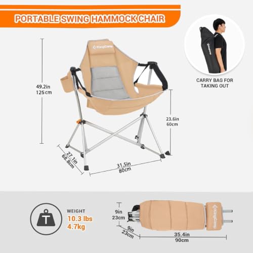 2 Pack Hammock Camping Chair (2 Count)