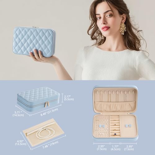 Travel Jewelry Case for Women Girls