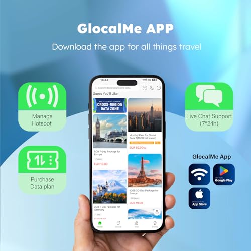 UPP 4G Portable WiFi Hotspot for Travel in 200+ Countries