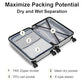 Carry On Luggage 22x14x9 Airline Approved Hardshell 20 Inch with TSA Lock Carry On Suitcase with Wheels Small Travel Rolling Luggage with Cup Holder for Women Men Silver