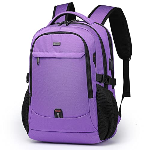17 Inch Laptop Backpack for Travel Water Resistant College Backpack for Women Laptop Bag with USB Charging Port Work Backpack