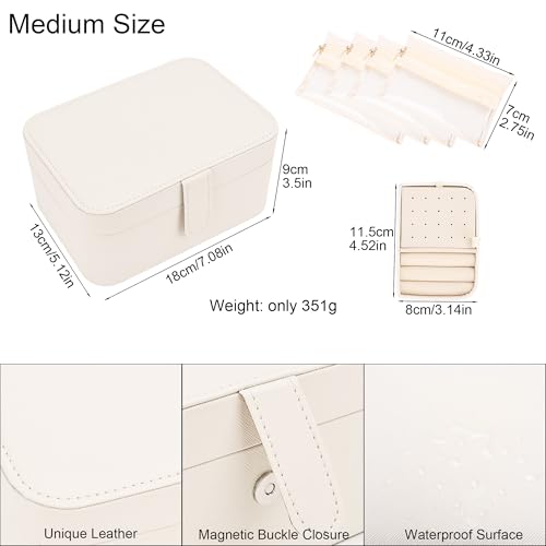 2 Layer Portable Jewelry Box