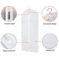 Long Dress Garment Bags for Storage Clear Coat Cover Bag 60 in