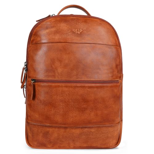 Genuine Leather Backpack for Men and Women