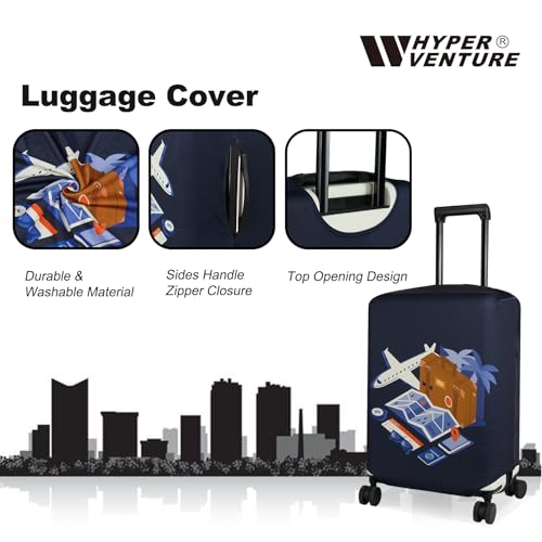 Travel Luggage Cover Suitcase Protector Fits 27