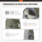 Sling Bag RFID Crossbody Sling Backpack Cross Body Shoulder Bag Travel Hiking Daypack for Women Men