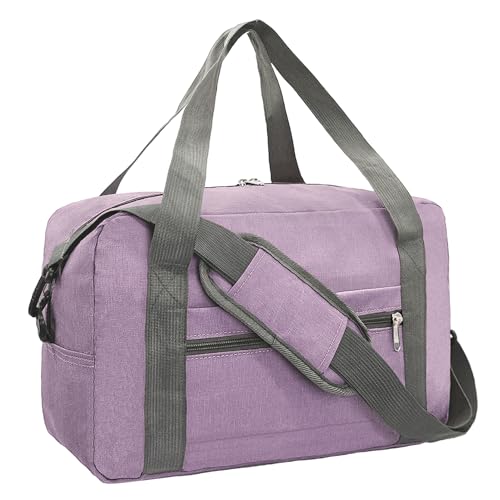 Foldable Carry on Luggage Bag 22x14x9 Personal Item Bag for Airplanes Travel Duffel Bag for Women and Men