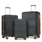 3 Piece Luggage Sets with Spinner Wheels TSA Lock (3 Count)