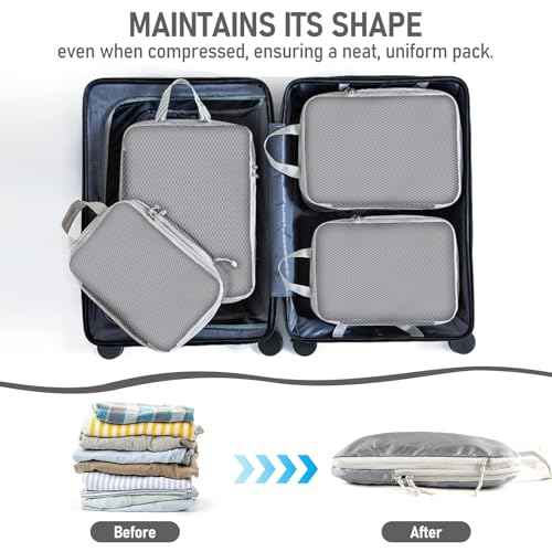 6 Set Compression Packing Cubes