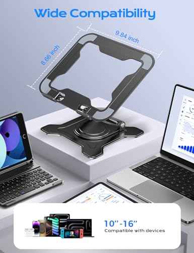 360° Rotating Laptop Stand for Desk