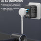Universal Travel Adapter 100W GaN Fast Charger in One for Europe UK US