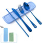 Travel Utensils Set Stainless Steel with Carrying Case