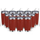 20oz Tumbler 12 Pack Double Wall Vacuum Insulated Travel Mug Bulk (12 Count)