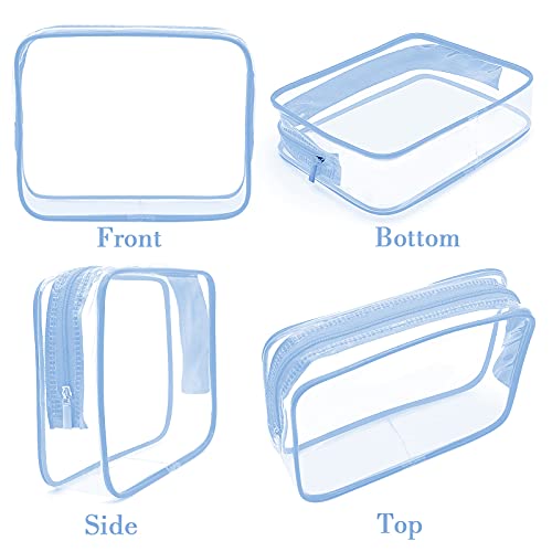 Clear Makeup Bags (6 Count)