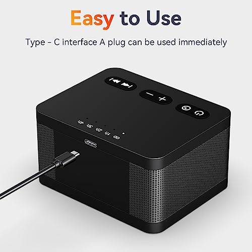Sound Machine White Noise Machine with 30 Natural Soothing Sounds 32 Levels Volume 5 Timers Memory Function Effectively Blocks Noise Ideal Sleep Machine Brown Noise for Baby Kids Adults Home