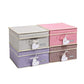 Foldable Fabric Closet Organizer Bins Box Storage (4 Count)