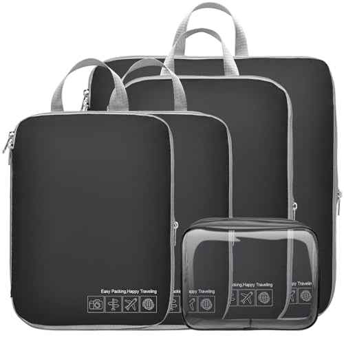 Compression Packing Cubes Travel (5 Count)