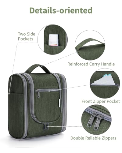 Small Hanging Travel Toiletry Bag for Women