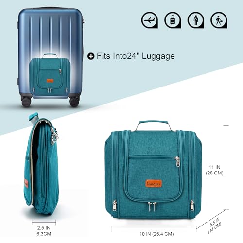 Hanging Travel Toiletry Bag for Women and Men