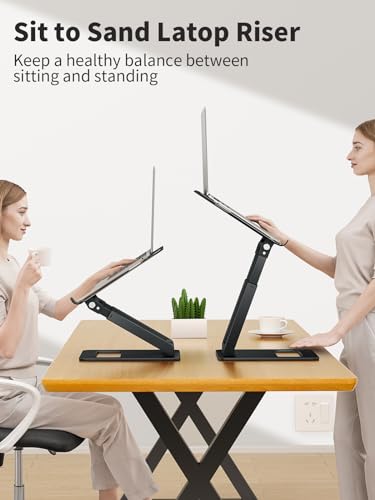 Laptop Stand for Desk Adjustable Height