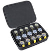 15 Slots Hard Watch Travel Case