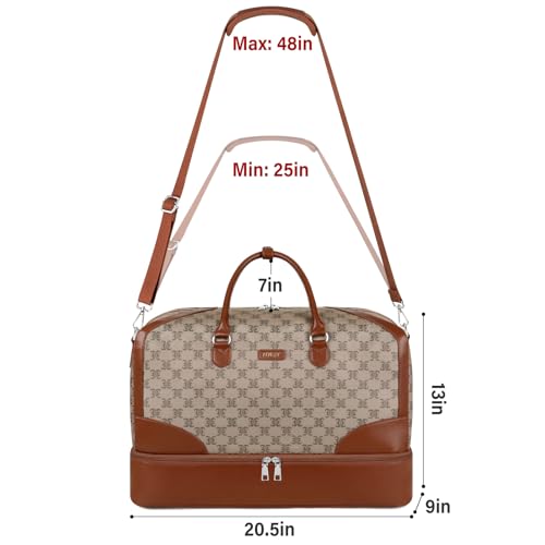 Weekender Bag for Women Travel Duffel Bag