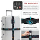 Travelkin Luggage Straps TSA Approved