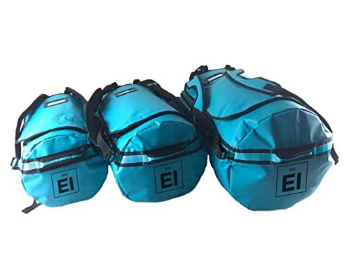 Trailhead Duffel Bag Shoulder Straps Waterproof Teal Small