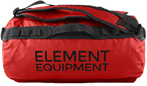 Trailhead Duffel Bag Shoulder Straps Waterproof Red Small