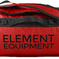 Trailhead Duffel Bag Shoulder Straps Waterproof Red Medium