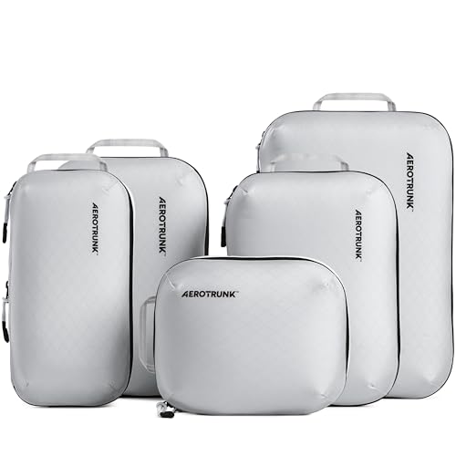 Ultralight Compression Packing Cubes for Travel (6 Count)