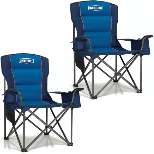 2 Pack Oversized Camping Chairs (2 Count)