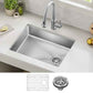 Fairlane 25 inch ADA Compliant Undermount Single Bowl 18