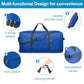 120L Foldable Rolling Duffel Bag with 3 Wheels
