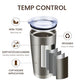 20oz Tumbler 8 Pack Double Wall Vacuum Insulated Travel Mug Bulk (8 Count)