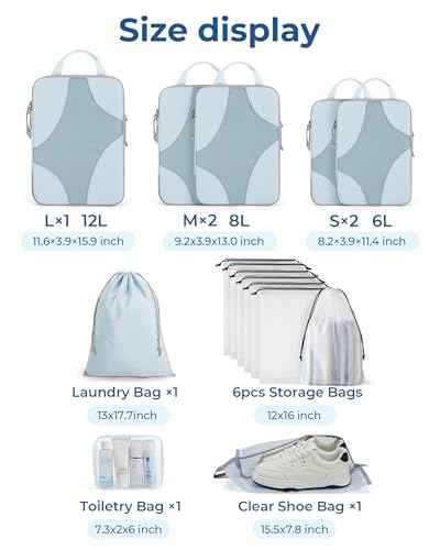 Compression Packing Cubes (6 Count)