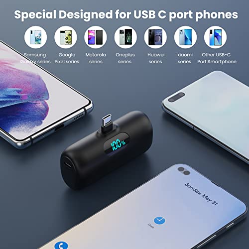 2 Pack]Portable Charger for iPhone 17
