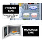 Collapsible Silicone Food Storage Container Set (8 Count)