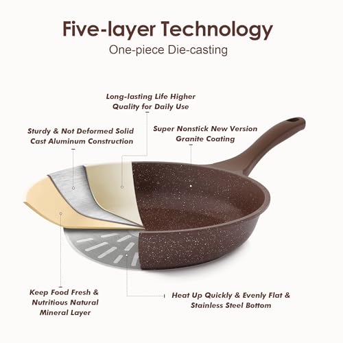 16Pcs Pots and Pans Set Non Stick