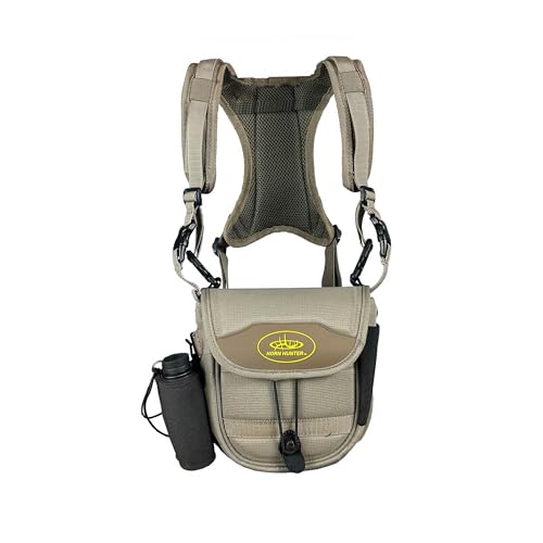 Bino Hub Hunting Adjustable Binocular Straps Harness Chest Pack with Range Wrap & Range Lock Included for Bow Hunting