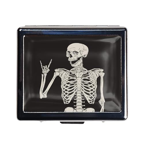 Silver Vintage Pill Box 7 Day Metal Pill Box with Mirror and 8 Compartments Cute Travel Pill Organizer for Purse (8 Count)