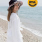 Womens Sun Hats Wide Brim Reversible Bucket Cotton Hat Packable Summer Travel Cap with Hat Clip
