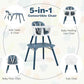 High Chair 5 in 1 Convertible Highchair for Babies & Toddlers